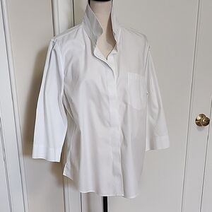 Chico's No-Iron White Blouse